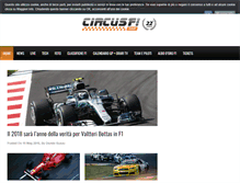 Tablet Screenshot of circusf1.com